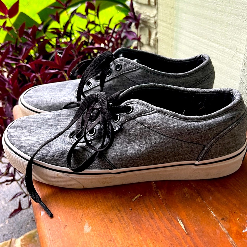 Vans grey 8.5